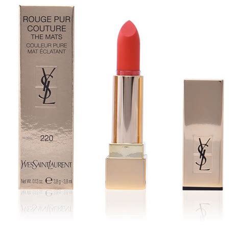 ysl 220 crazy tangerine|Yves Saint Laurent Rouge Pur Couture The Mats, 220 Crazy .